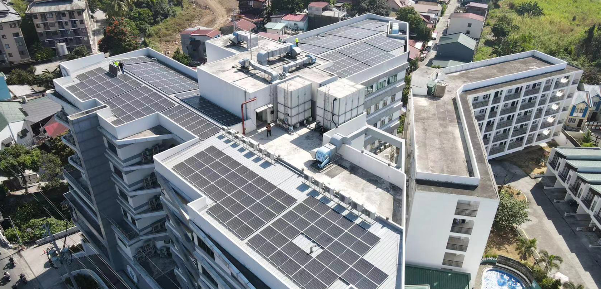 Camarin Hospital rooftop power station